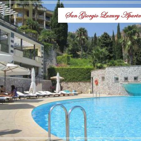 San Giorgio Luxury Apartment Taormina-Panoramic Pool & Parking Space Kültér fotó
