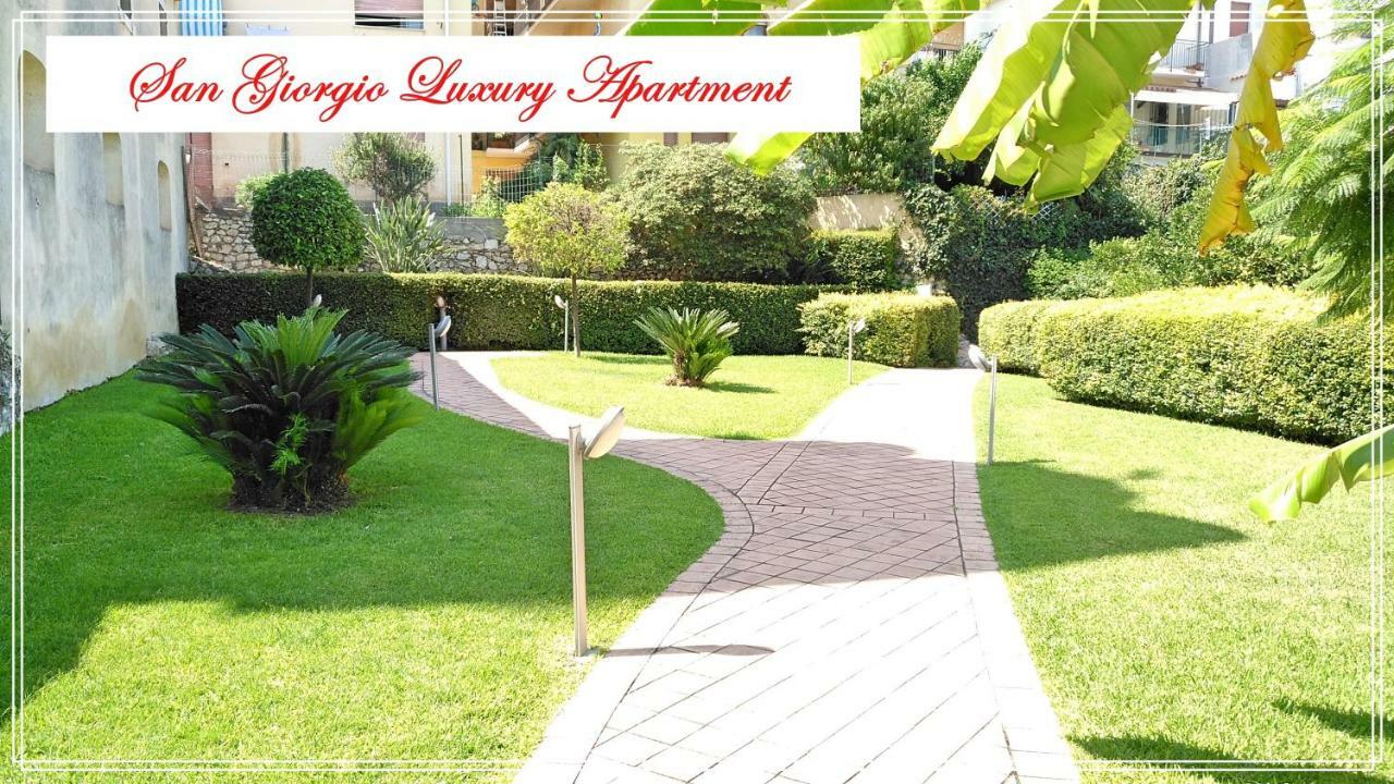 San Giorgio Luxury Apartment Taormina-Panoramic Pool & Parking Space Kültér fotó